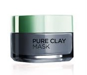Clay face mask for oily skin
